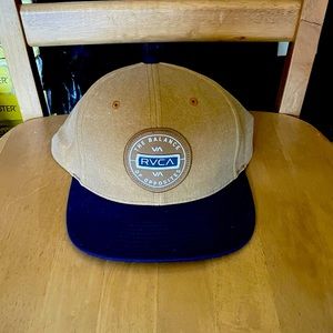 Never worn RVCA hat. 10/10 condition